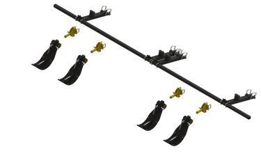 LANSS3408R4 -- Lankota Stalk Stomper® Mounting Kit for CaseIH® 2208/2408/3208/3408 Series 30